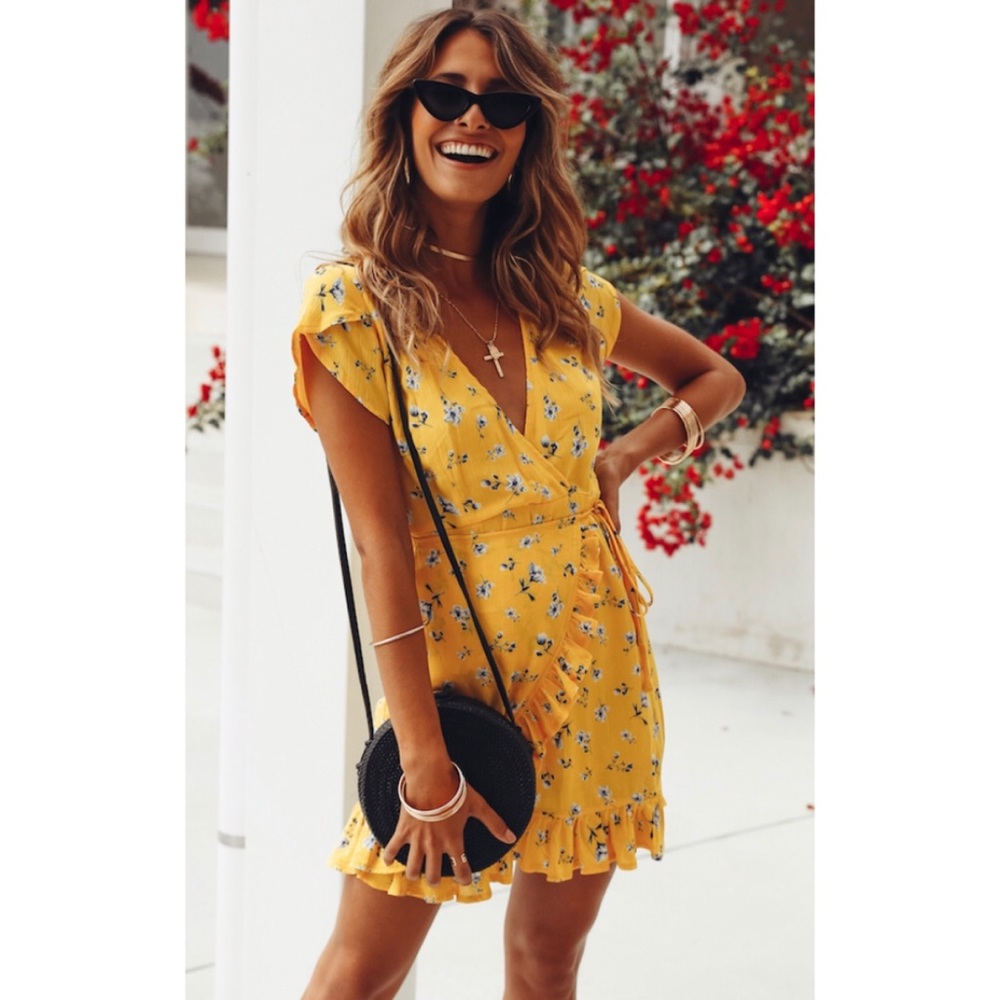 Hello Molly | Yellow Sunshine Dress | Aus Size 10